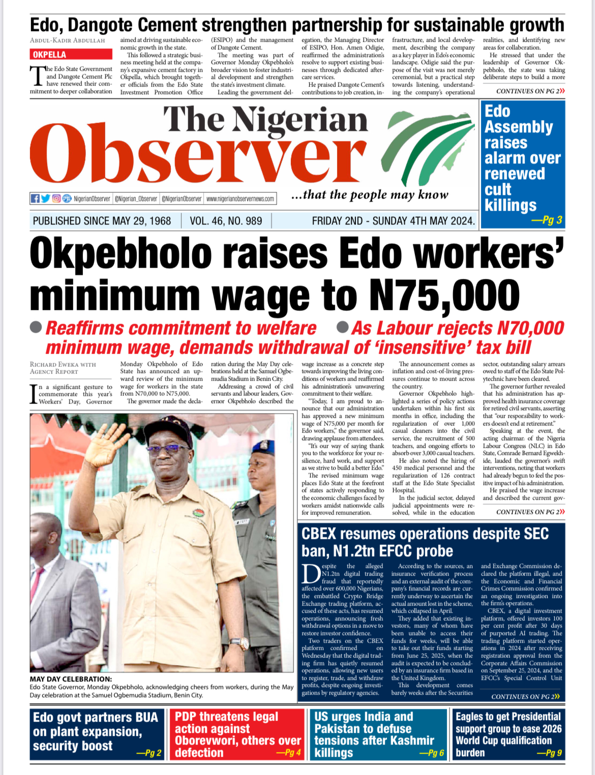 Nigerian Observer