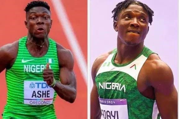 Nigeria’s Kanyinsola Ajayi and Favour Ashe