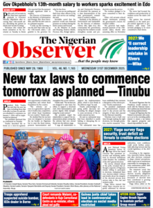 Wednesday 31st December, 2025