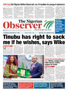 Monday 12th January, 2026