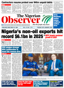 Tuesday 20th January, 2026