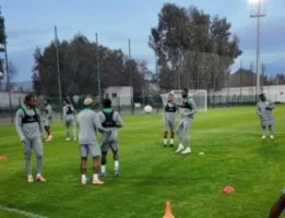 super eagles training