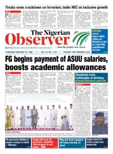 Tuesday 10th February, 2026