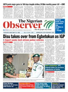 Wednesday 25th February, 2026