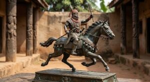 Benin Warrior Artwork