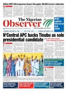 Thursday 26th March, 2026