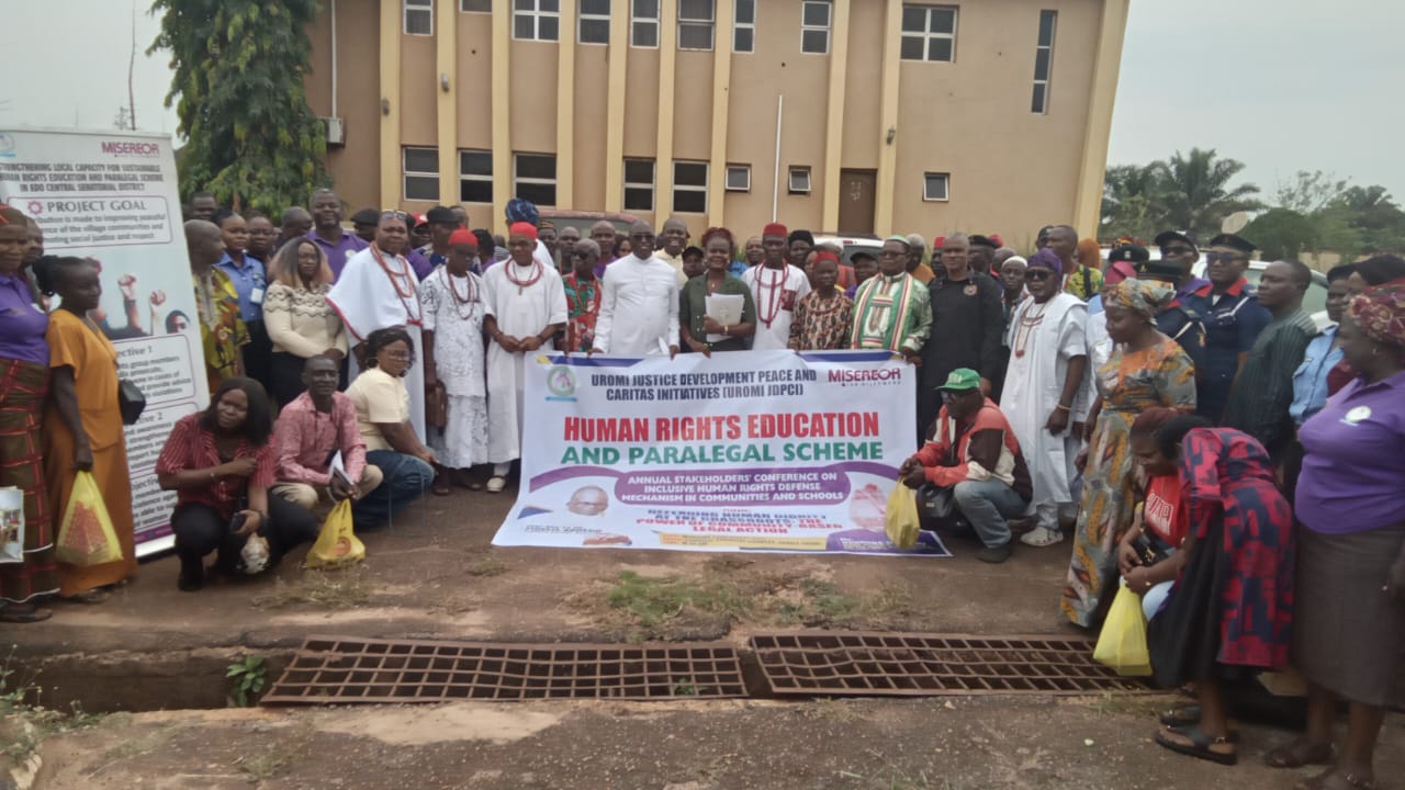 Edo Central records 300 human rights violations - JDPCI