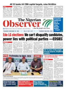 Thursday 2nd April, 2026