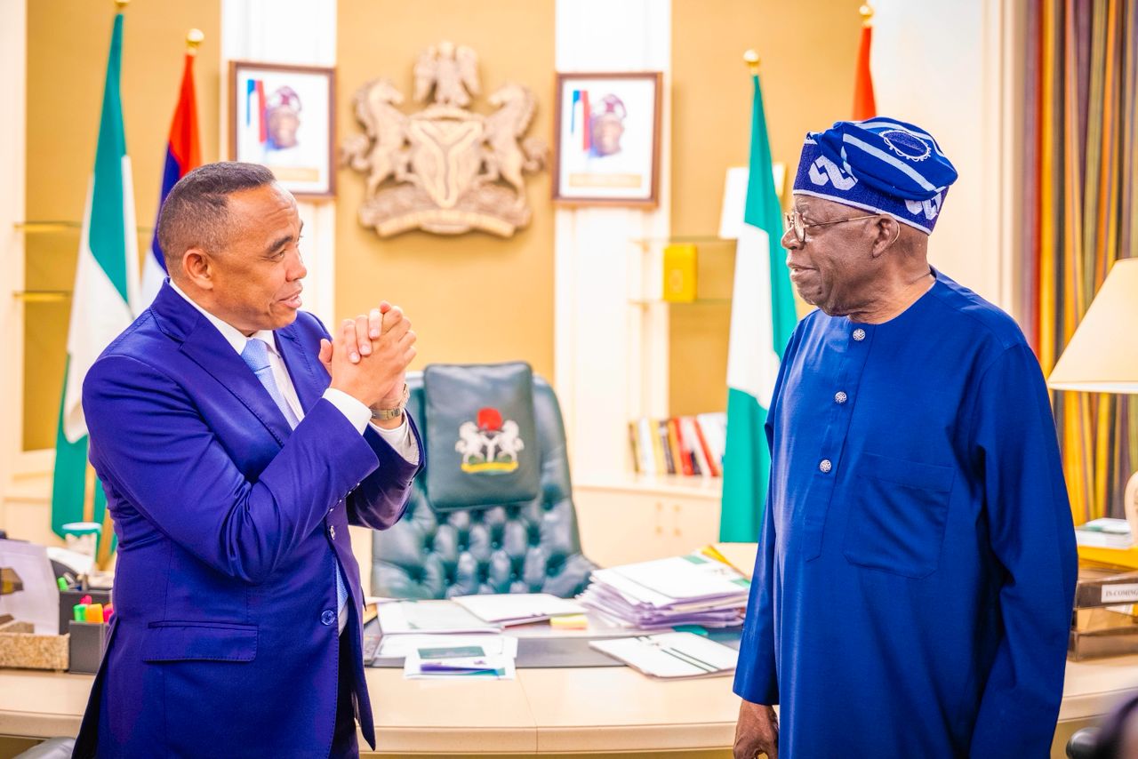 President Tinubu and President of Madagascar