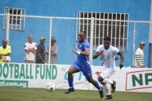 NPFL action recorded between Enyimba and Rivers United